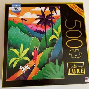 Big Ben Luxe 500 Piece Puzzle, 18" x 21".